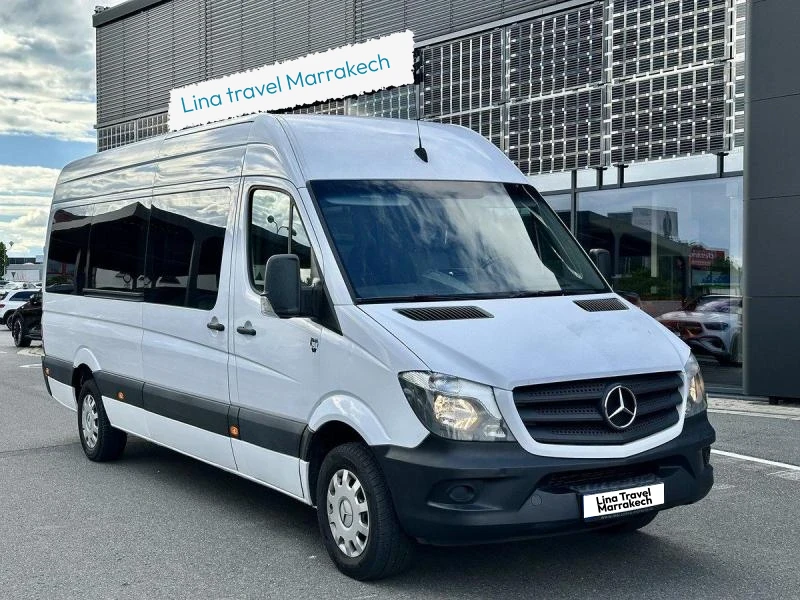 Lina travel Marrakech transfert prive Marrakech Mercedes sprinter